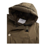 Woolrich Giubbino tinta unita con Bottoni Verde per Bambino WKOU0188 VERDE WOOLRICH 