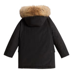 Woolrich Giubbino tinta unita con Bottoni Nero per Bambino WKOU0221 NERO WOOLRICH 