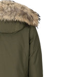Woolrich Giubbino tinta unita con Bottoni Verde per Bambino WKOU0479 VERDE WOOLRICH 