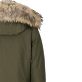 Woolrich Giubbino tinta unita con Bottoni Verde per Bambino WKOU0479 VERDE WOOLRICH 