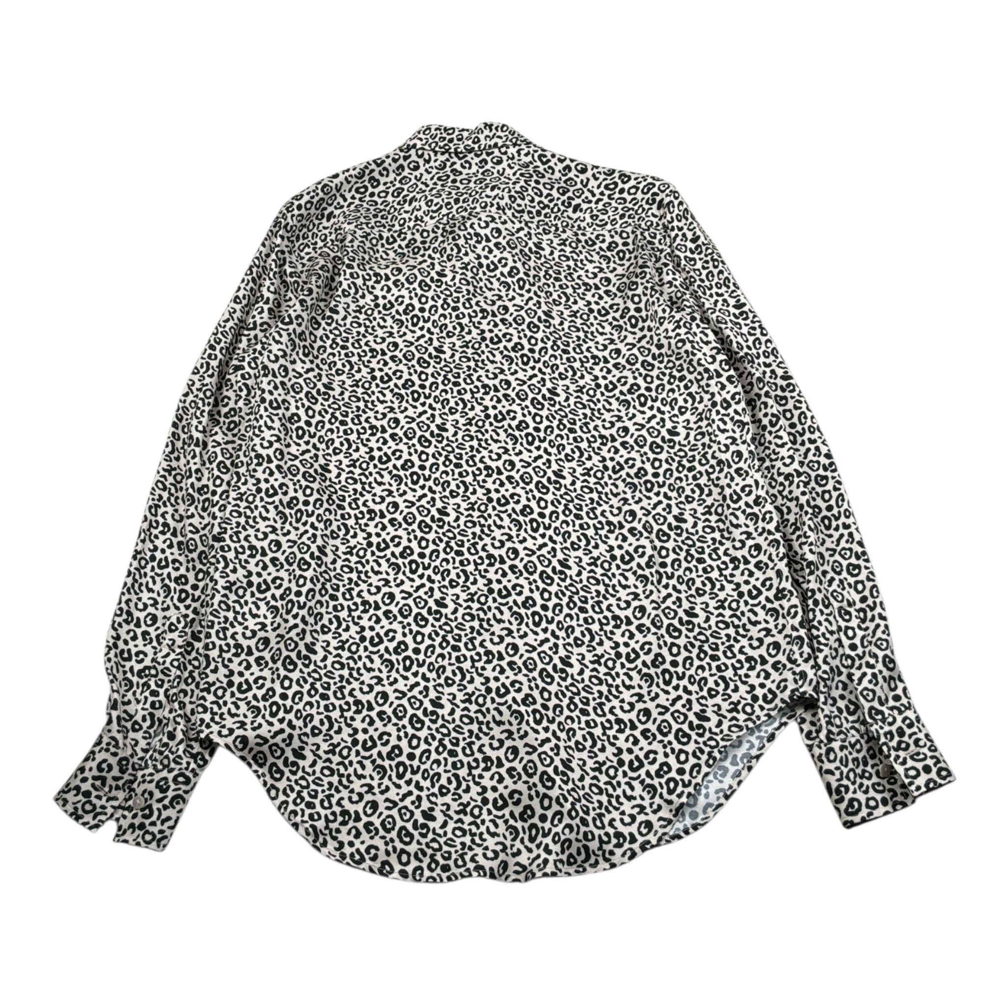 Xacus Camicia tinta unita con Stampa Maculata Beige per Bambina MARTA1105 BEIGE XACUS 