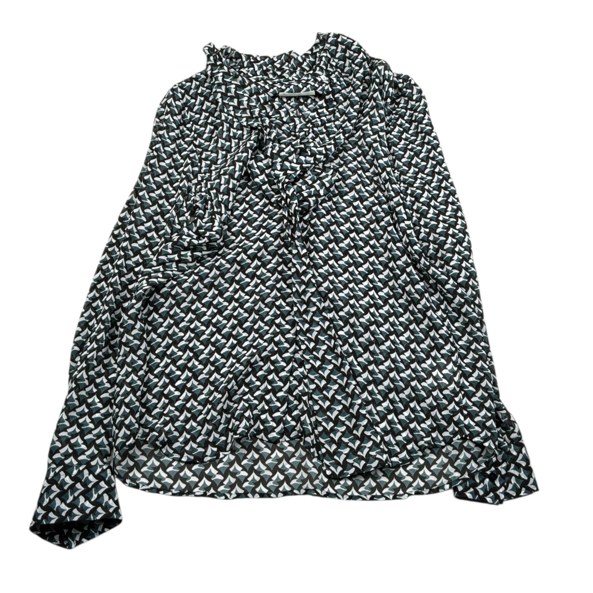 Xacus Camicia tinta unita con Fantasia Verde per Bambina PALOMA VERDE XACUS 