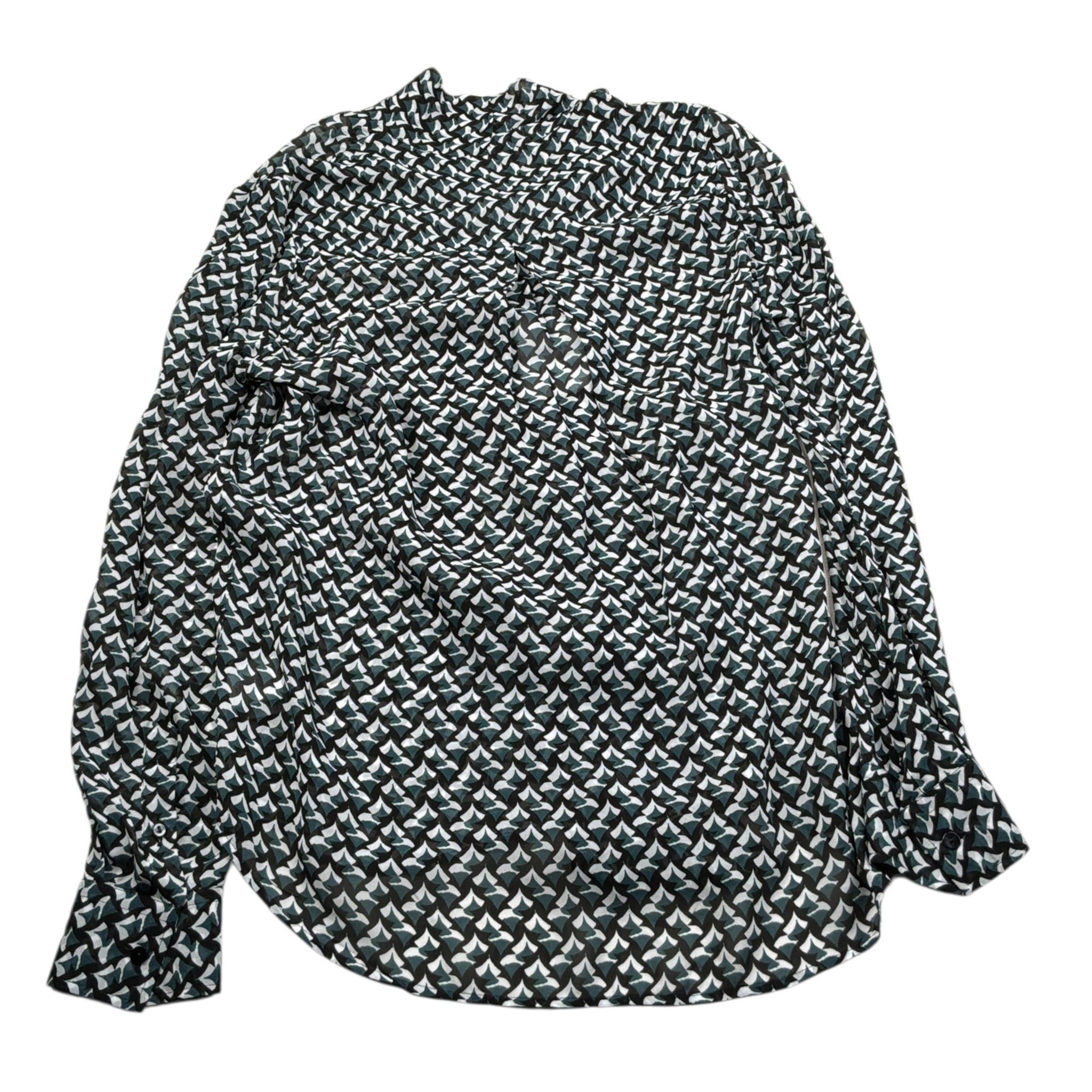 Xacus Camicia tinta unita con Fantasia Verde per Bambina PALOMA VERDE XACUS 