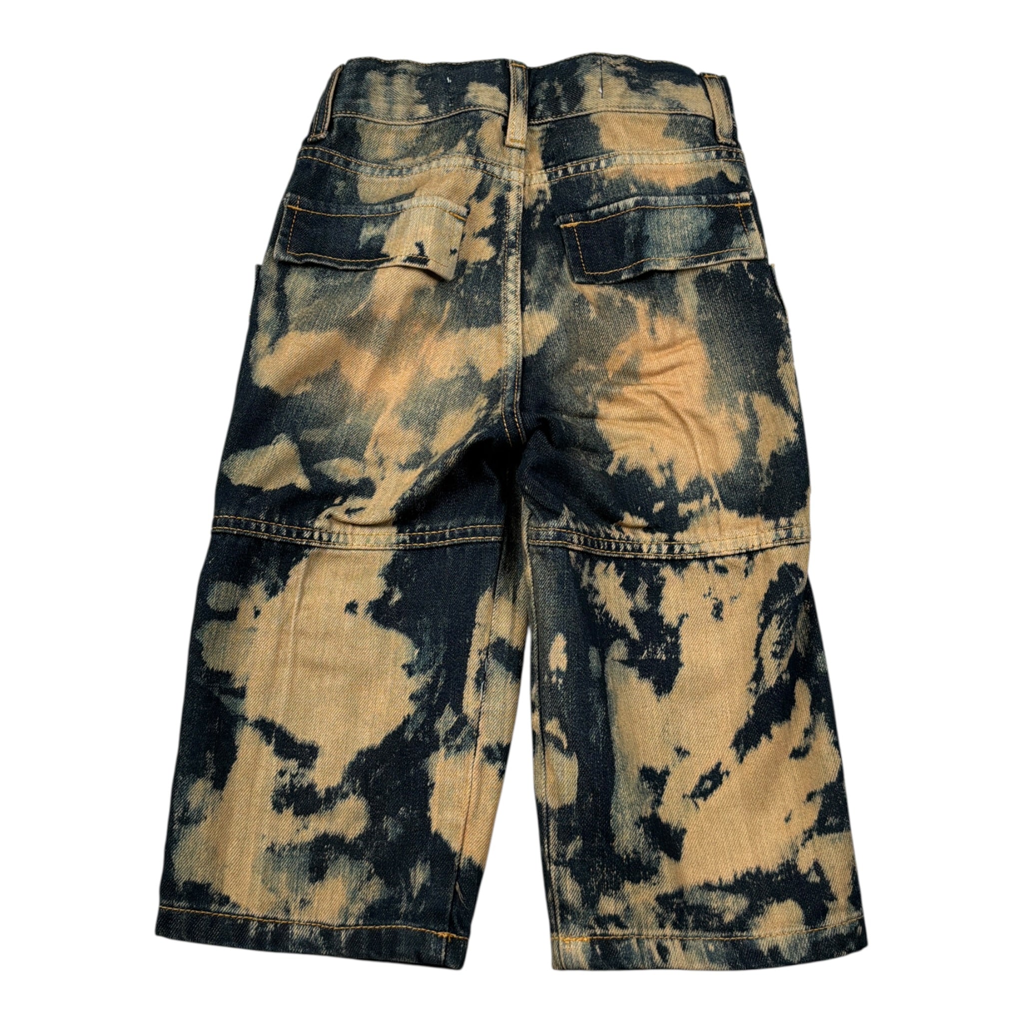 Yes London Jeans tinta unita con Fantasia Blu per Neonato JR1094 BLU YES LONDON 