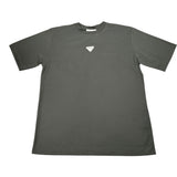 Yes London T-Shirt Girocollo tinta unita con Logo Verde per Bambino JR2140 VERDE YES LONDON 