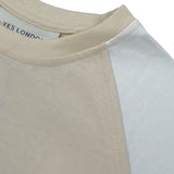 Yes London T-Shirt Girocollo tinta unita con Stampa Beige per Bambino JR2155 BEIGE YES LONDON 
