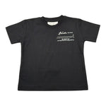 Yes London T-Shirt tinta unita con Stampa Nero per Neonato JR2169N NERO YES LONDON 