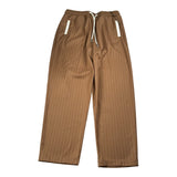 Yes London Pantalone tinta unita con Fantasia A Righe Marrone per Bambino JR3096 MARRONE YES LONDON 