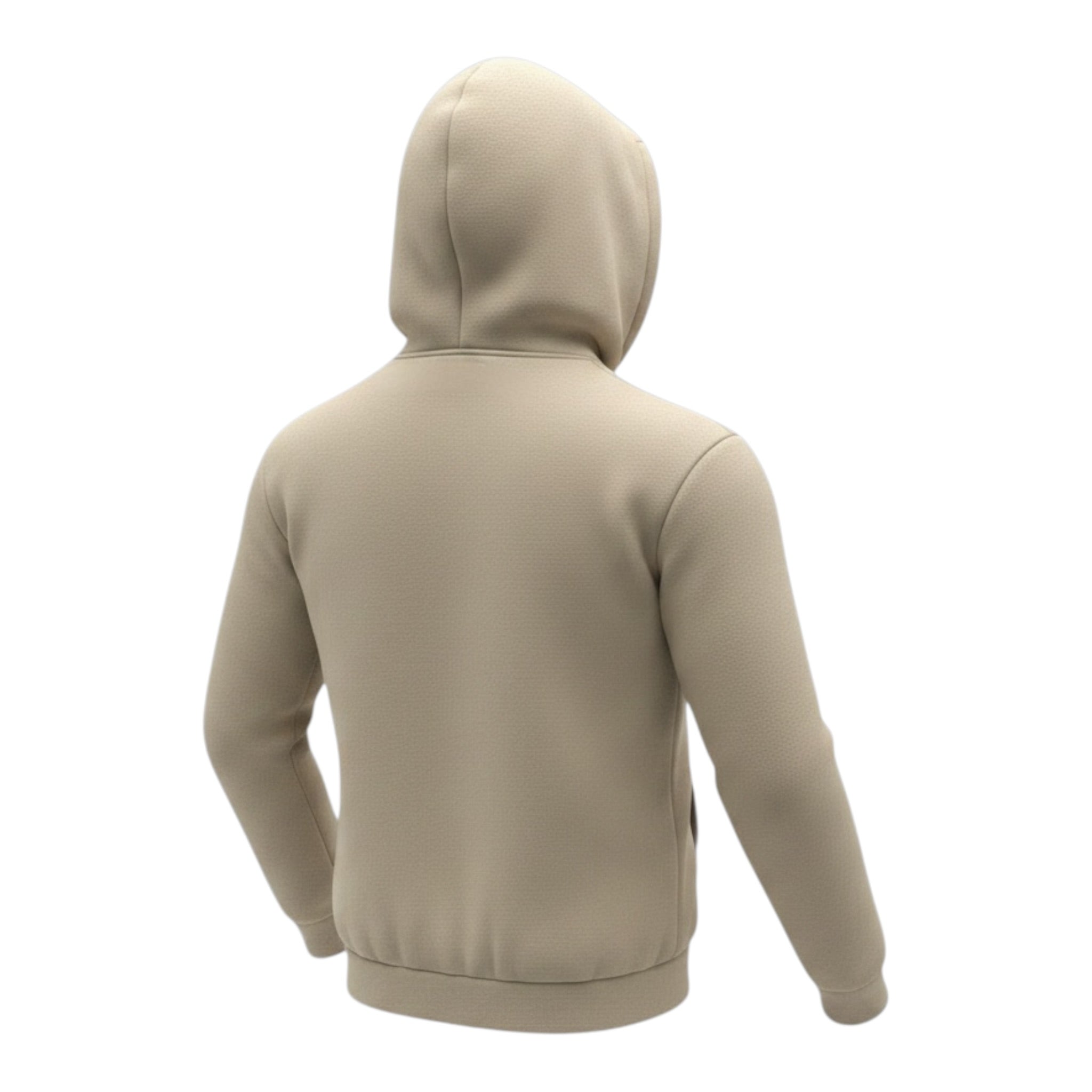 Yes London Felpa tinta unita con Zip Ecappuccio Beige per Bambino JR5096 BEIGE YES LONDON 