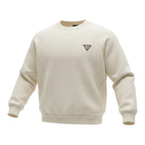 Yes London Felpa tinta unita Girocollo con Logo Beige per Bambino JR5105 BEIGE YES LONDON 