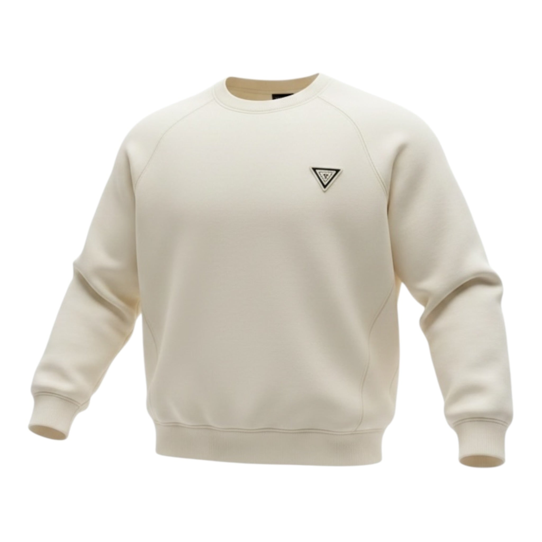 Yes London Felpa tinta unita Girocollo con Logo Beige per Bambino JR5105 BEIGE YES LONDON 