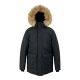 Yes Zee Giubbino tinta unita con Cappuccio Nero per Bambino 2607 NERO YES ZEE 