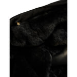 Yes Zee Giubbino tinta unita con Cappuccio Nero per Bambina 30155 NERO YES ZEE 