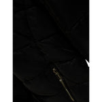 Yes Zee Giubbino tinta unita con Cappuccio Nero per Bambina 3015 NERO YES ZEE 