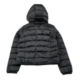 Yes Zee Giubbino tinta unita con Cappuccio Nero per Bambina 3021 NERO YES ZEE 