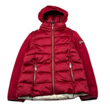 Yes Zee Giubbino tinta unita con Cappuccio Rosso per Bambina 3024 ROSSO YES ZEE 