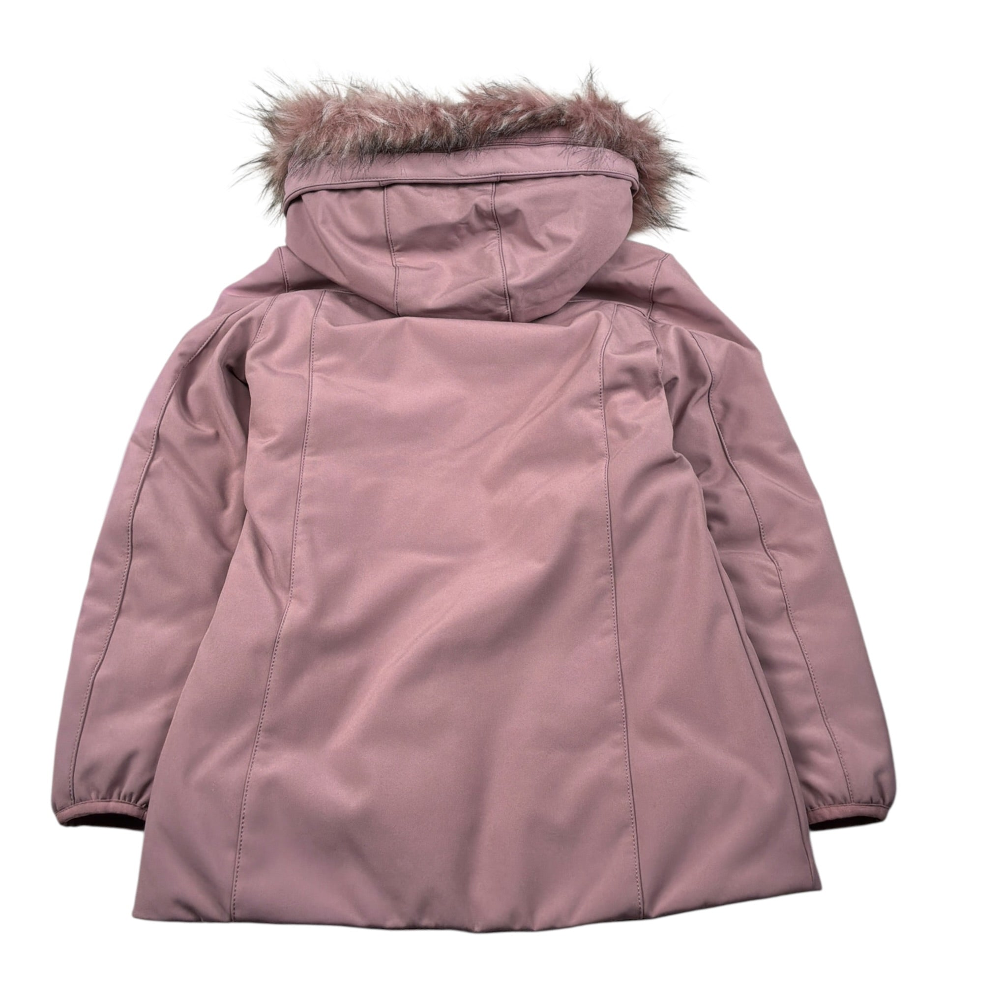 Yes Zee Giubbino tinta unita con Cappuccio Rosa per Bambina 3196 ROSA YES ZEE 