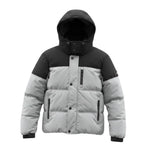 Yes Zee Giubbino Bicolore con Zip E Cappuccio Nero per Bambino J819 NERO YES ZEE 