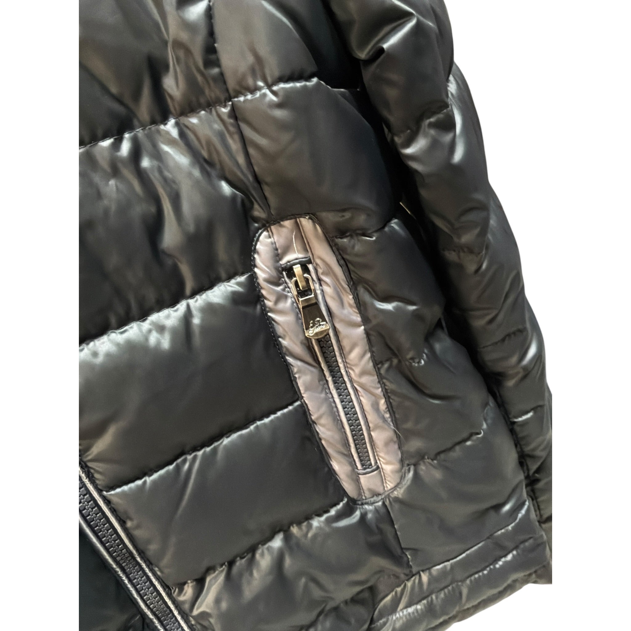 Yes Zee Giubbino tinta unita con Cappuccio Nero per Bambino JJ15 NERO YES ZEE 