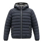 Yes Zee Giubbino tinta unita con Cappuccio Reversibile Blu per Bambino JJ72 BLU YES ZEE 