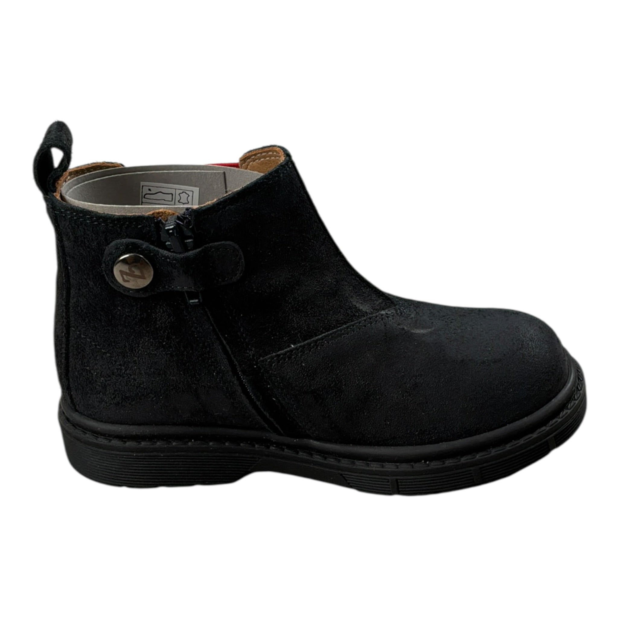 Zecchino D'Oro Stivale tinta unita Nero per Bambino A161605 NERO  