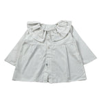 Zero Ampere Camicia Manica Lunga con Colletto Bianco per Bambina CATERINAJ BIANCO ZERO AMPERE 