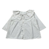 Zero Ampere Camicia Manica Lunga con Colletto Bianco per Bambina CATERINAJ BIANCO ZERO AMPERE 