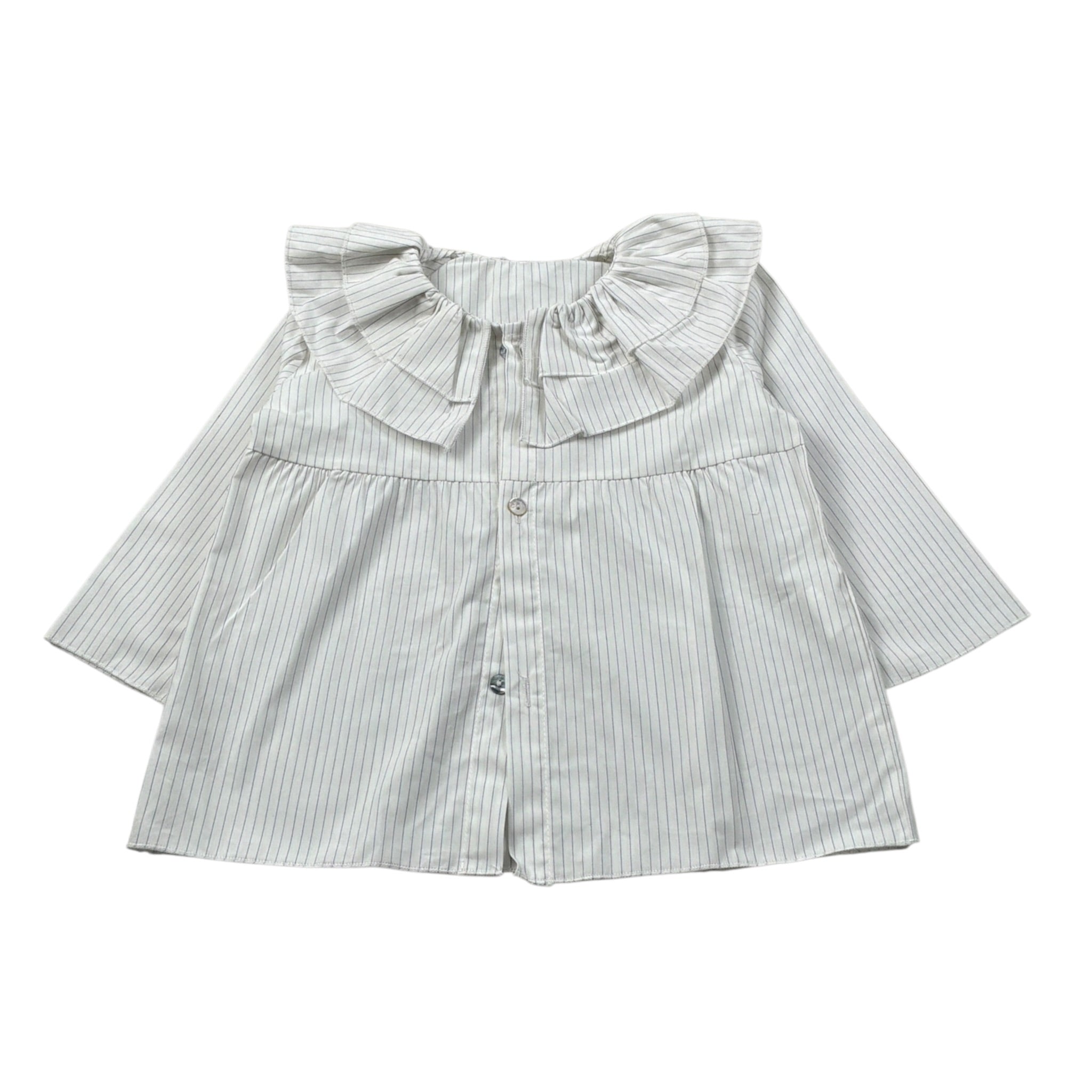 Zero Ampere Camicia Manica Lunga con Colletto Bianco per Bambina CATERINAJ BIANCO ZERO AMPERE 