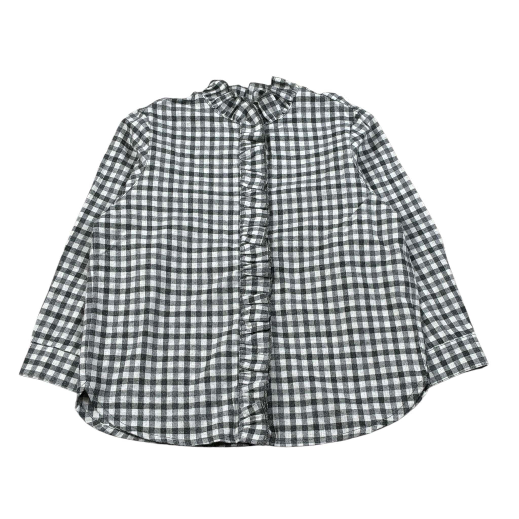 Zhoe & Tobiah Camicia Manica Lunga Fantasia Quadri Grigio per Bambina CHH2F GRIGIO ZHOE & TOBIAH 