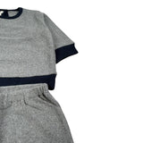 Zhoe & Tobiah Completo 2 Pezzi Maglia-Pantalone tinta unita Grigio per Neonato KKT348 GRIGIO ZHOE & TOBIAH 