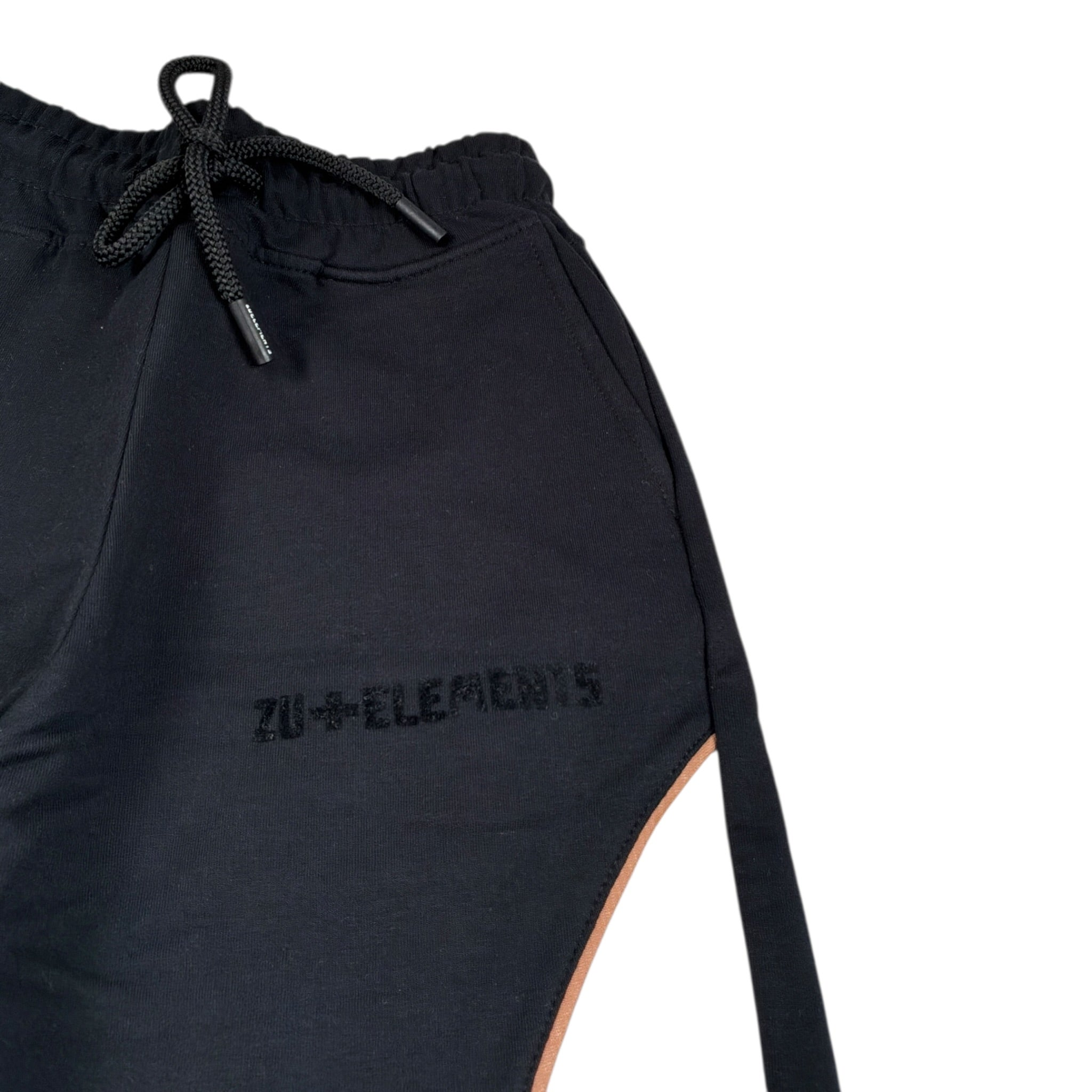 Zu+Elements Pantalone Tuta tinta unita Nero per Bambino ZU1869 NERO ZU+ELEMENTS 