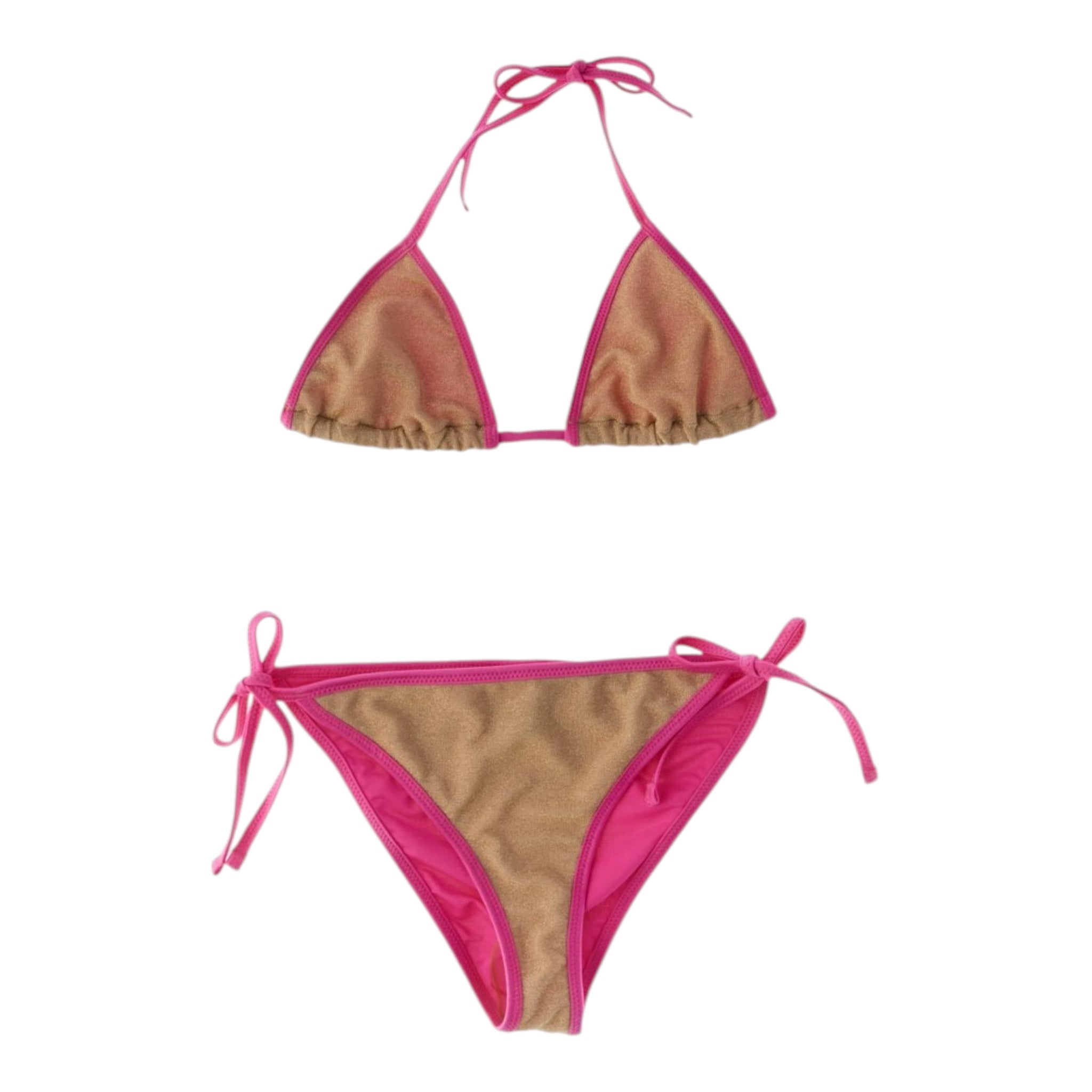 4Giveness Costume 2 Pezzi Triangol-Slip  per Bambina 125GBWBK5270 ORO 4GIVENESS 