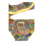 4Giveness Costume Intero Tinta Unita con Fantasia per Neonata 125NBWIN5114 MULTICOLOR 4GIVENESS 