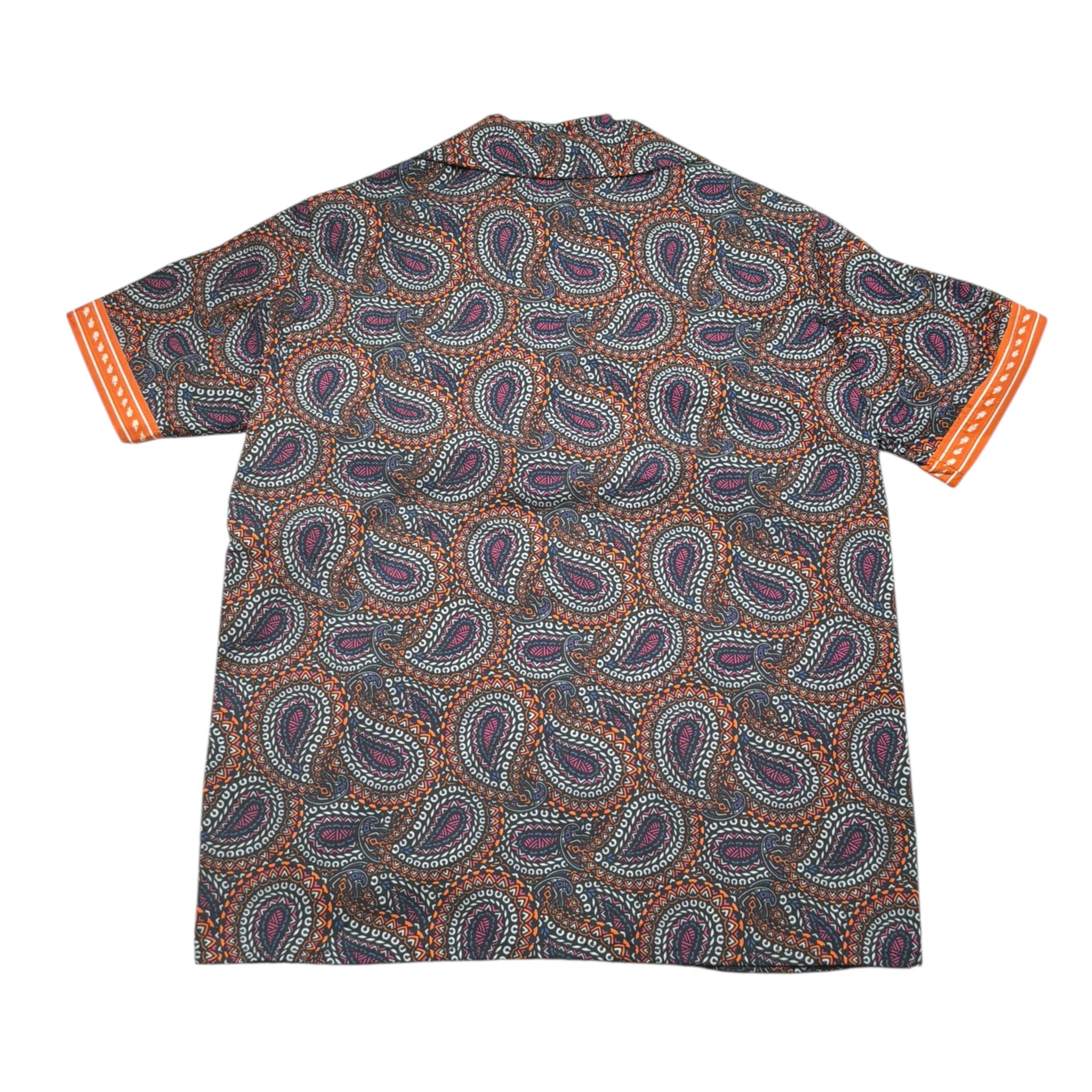 4Giveness Camicia Mezza Manica Tinta Unita con Fantasia per Bambino FGCB4076 NERO 4GIVENESS 