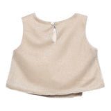 Abel & Lula Camicia Giromanica Tinta Unita per Bambina 5149 ORO ABEL & LULA 