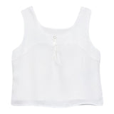 Abel & Lula Camicia Giromanica Tinta Unita per Bambina 5150X BIANCO ABEL & LULA 