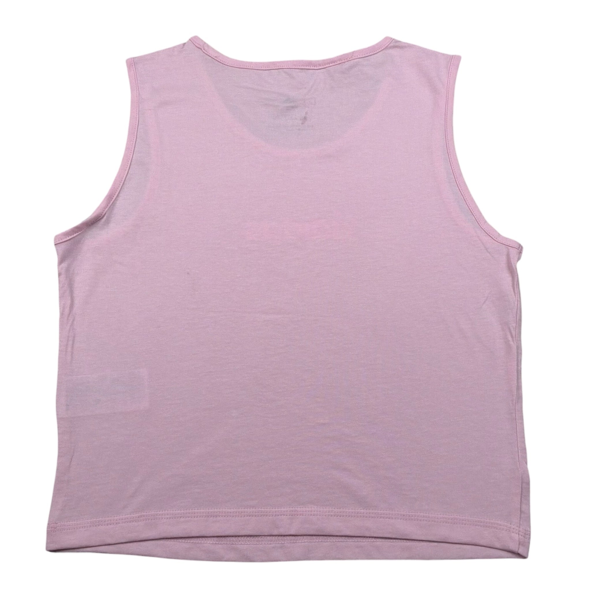 Adidas Top Tinta Unita Giromanica con Logo per Bambina JC9734 ROSA Adidas 
