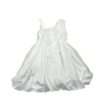 Alice Pi Abito Cerimonia Tinta Unita con Tulle per Bambina 2209 BIANCO ALICE PI 