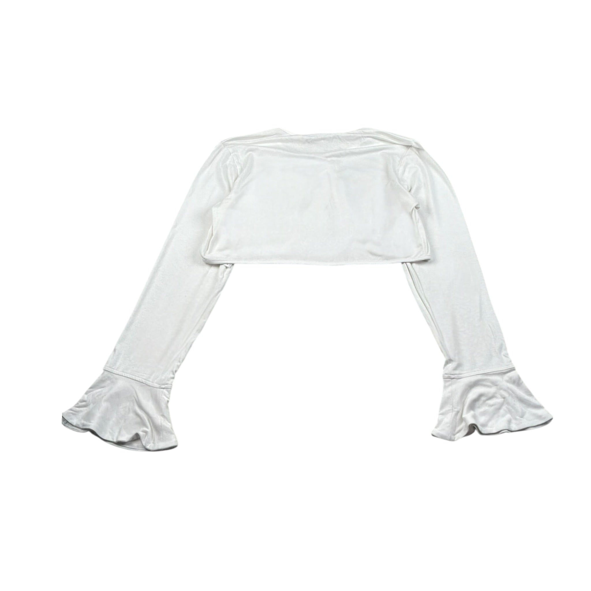 Alice Pi Coprispalle Tinta Unita con Fiocco per Bambina S198261 BIANCO ALICE PI 