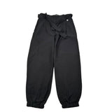 Alice Pi Pantalone Tinta Unita con Cintura per Bambina S242417 NERO ALICE PI 