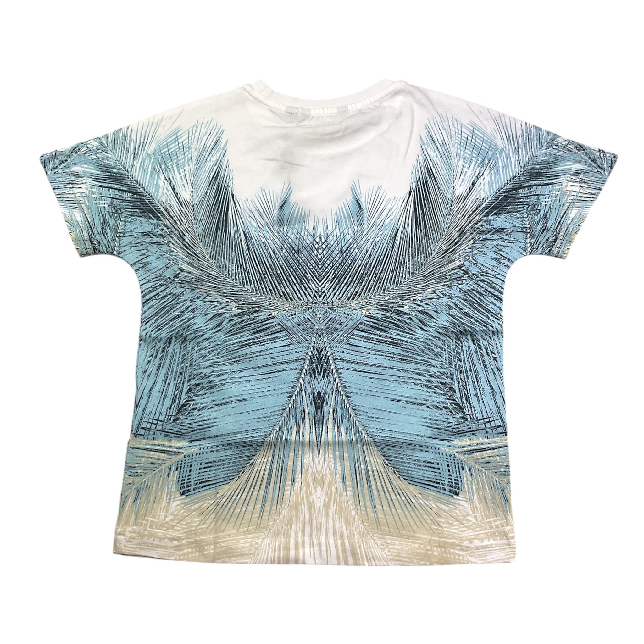Antony Morato T-Shirt Girocollo Tinta Unita con Fantasia per Bambino MKKA00670 BIANCO ANTONY MORATO 