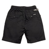 Antony Morato Bermuda Tinta Unita con Elastico In Vita per Bambino MKSH00086 NERO ANTONY MORATO 