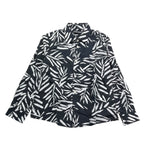 Antony Morato Camicia Tinta Unita con Fantasia Manica Lunga per Bambino MKSL0026222 NERO ANTONY MORATO 