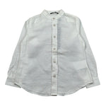 Antony Morato Camicia Manica Lunga tinta unita Collo Coreano Panna per Bambino MKSL00264 PANNA ANTONY MORATO 
