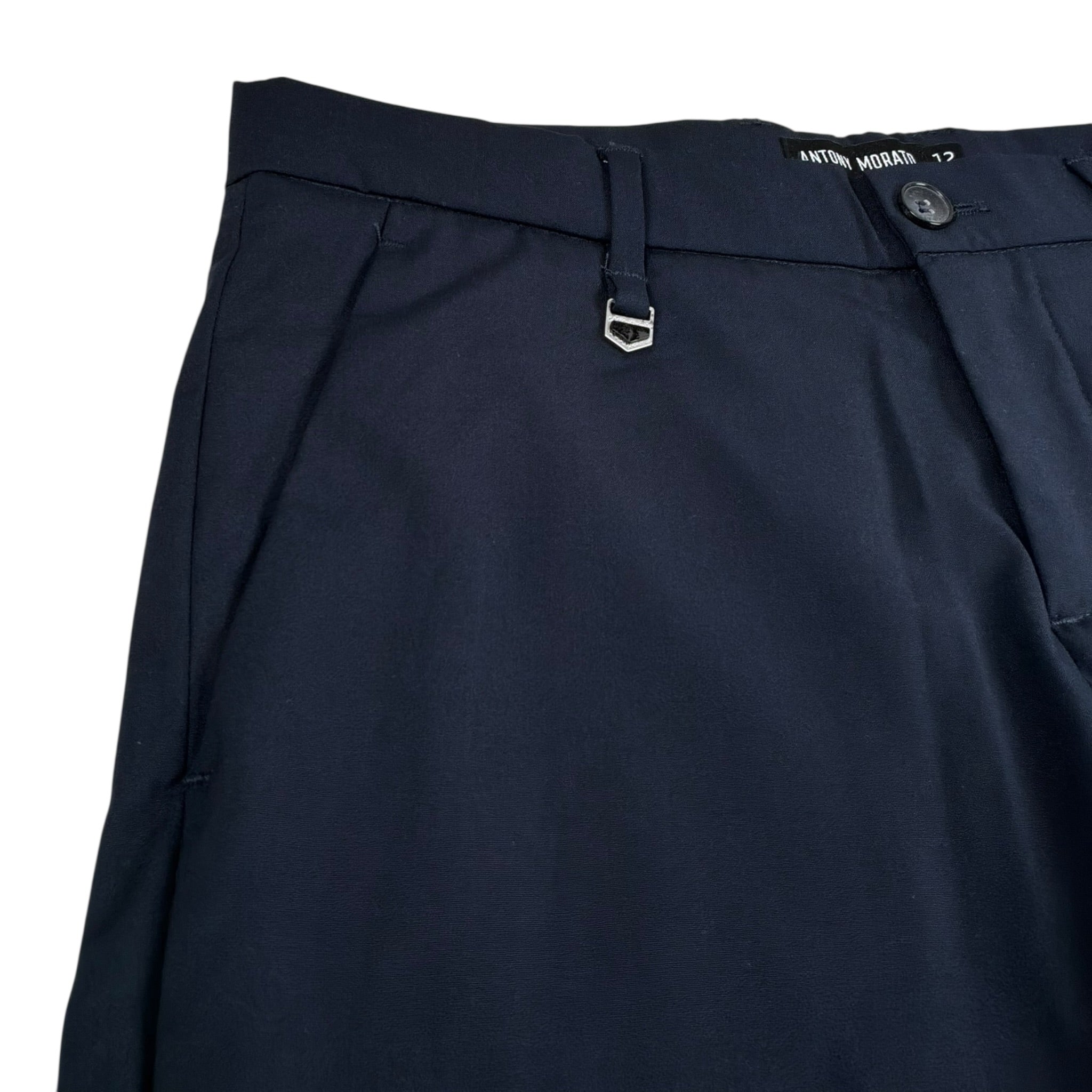 Antony Morato Pantalone Tinta Unita con Girovita Regolabile per Bambino MKTR00225 BLU ANTONY MORATO 