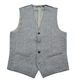 Antony Morato Gilet Tinta Unita con Microfantasia per Bambino MKVS00005 BLU ANTONY MORATO 