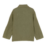 Aspesi Camicia Manica Lunga Tinta Unita per Bambino S25009GCL6000X VERDE ASPESI 