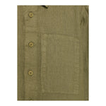 Aspesi Camicia Manica Lunga Tinta Unita per Bambino S25009GCL6000X VERDE ASPESI 