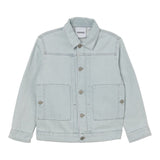 Aspesi Giacca In Denim Tinta Unita  per Bambino S25017GRJ0042X AZZURRO ASPESI 