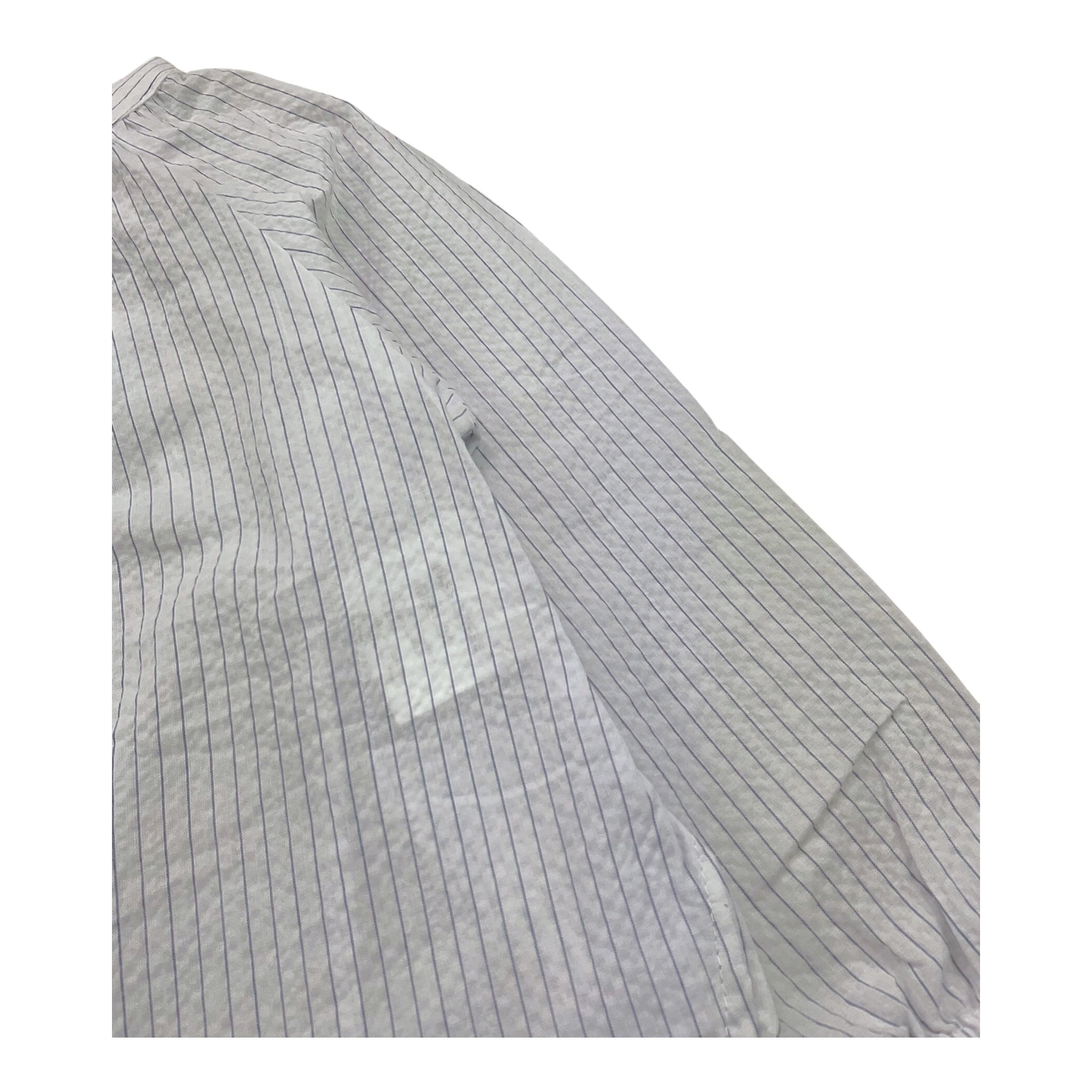 Babe & Tess Camicia Tinta Unita con Fantasia A Righe per Neonata 03518037N BIANCO BABE & TESS 